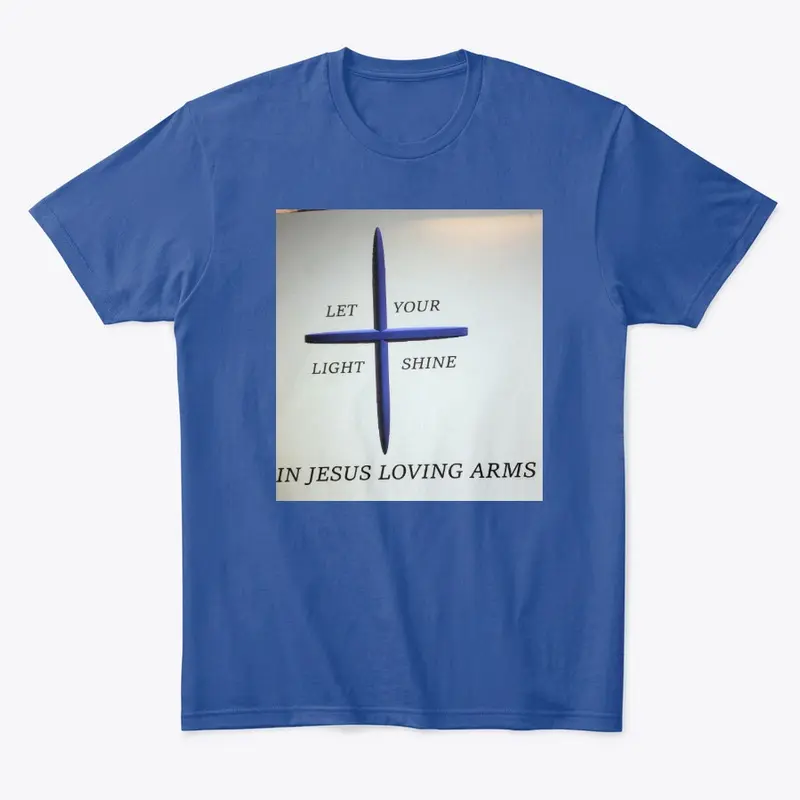 In Jesus loving arms 